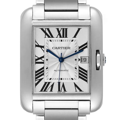 stainless cartier tank to buy|cartier tank watch automatic.